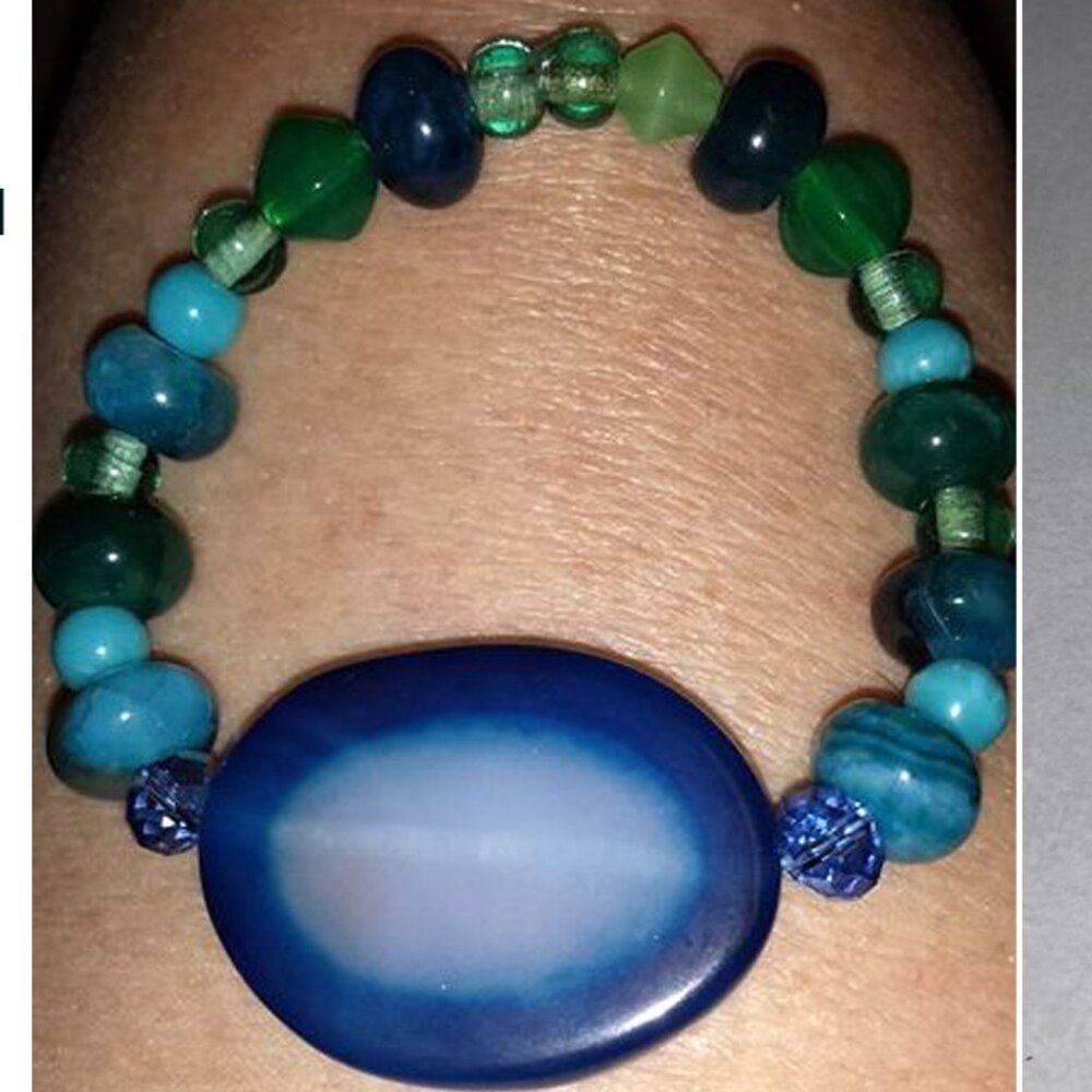 Tdd Custom Made One Size Fits Most Agate (Blue) B… - image 5